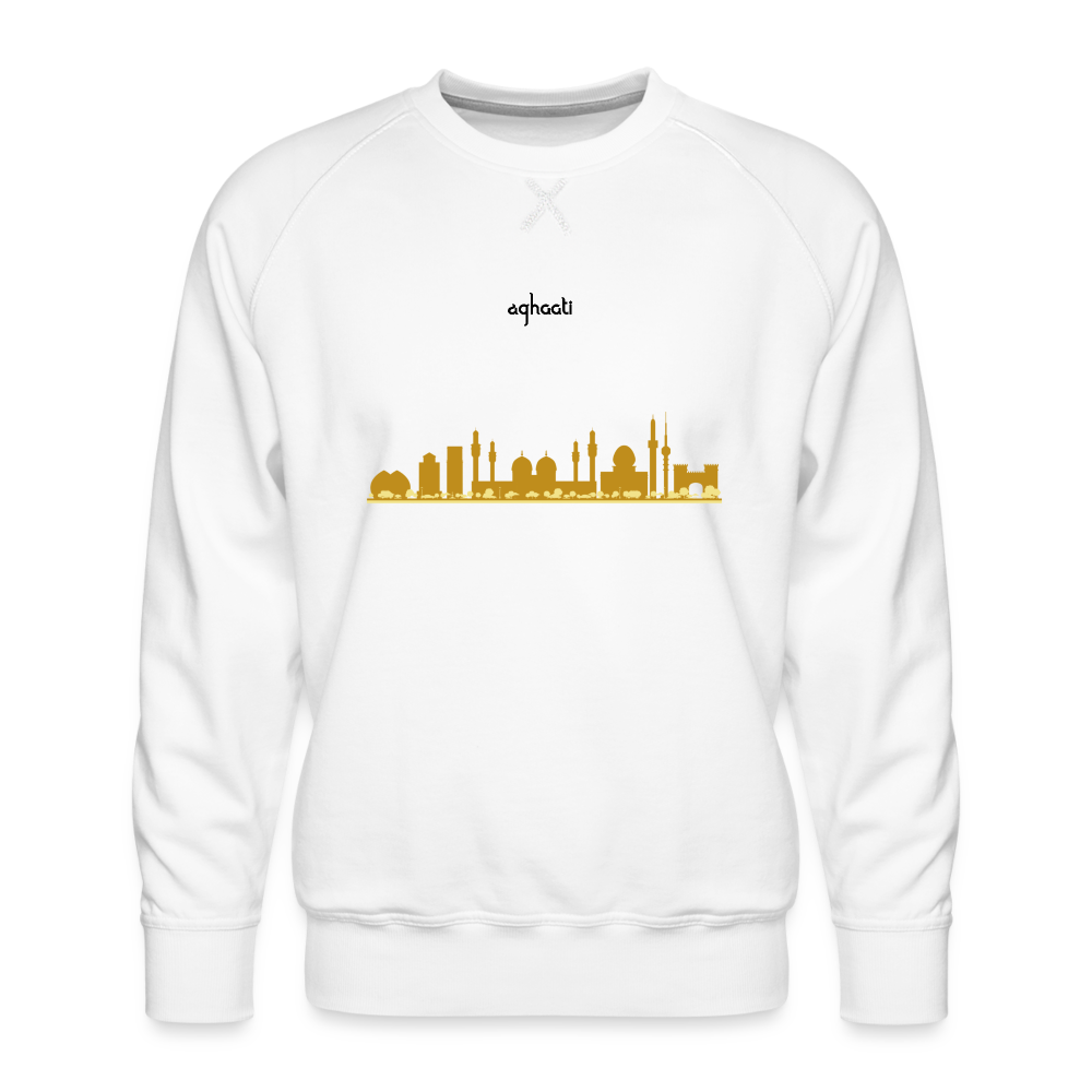 Aghaati - Sweatshirt with a well known Iraqi Poem on the back! - white